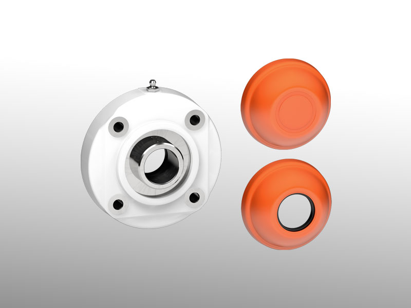 Round flanged bearing supports - UCFC/CX